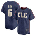 Trusc C.Guardians #6 David Fry Player Navy City Connect Limited Home Stitched Jerseys