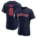Trusc C.Guardians #6 David Fry Player Navy Limited Elite Home Stitched Jerseys