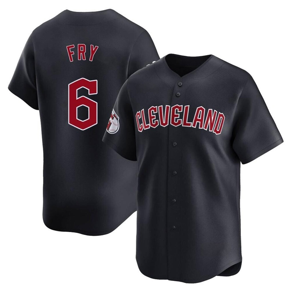 Trusc C.Guardians #6 David Fry Player Navy Limited Home Game Stitched Jerseys