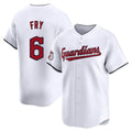 Trusc C.Guardians #6 David Fry Player White Limited Home Stitched Jerseys
