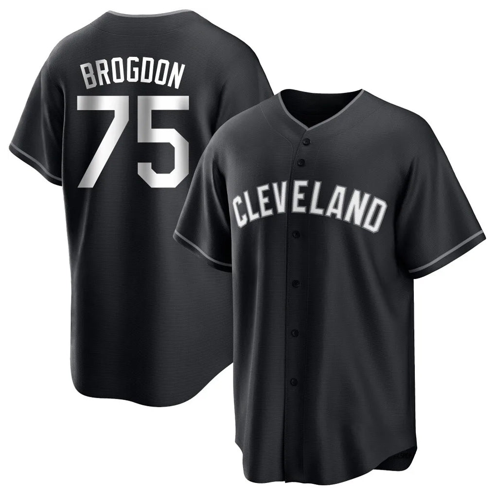 Trusc C.Guardians #75 Connor Brogdon Player Black Home Game Stitched Jerseys
