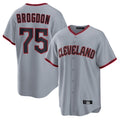 Trusc C.Guardians #75 Connor Brogdon Player Gray Home Game Stitched Jerseys