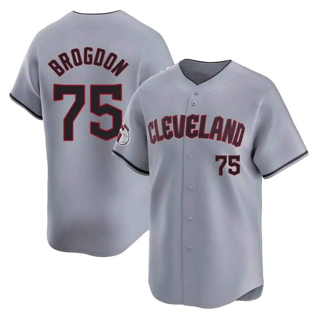Trusc C.Guardians #75 Connor Brogdon Player Gray Road Limited Home Stitched Jerseys