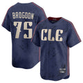 Trusc C.Guardians #75 Connor Brogdon Player Navy City Connect Limited Home Stitched Jerseys
