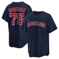 Trusc C.Guardians #75 Connor Brogdon Player Navy Game Home Stitched Jerseys