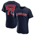 Trusc C.Guardians #75 Connor Brogdon Player Navy Limited Elite Home Stitched Jerseys