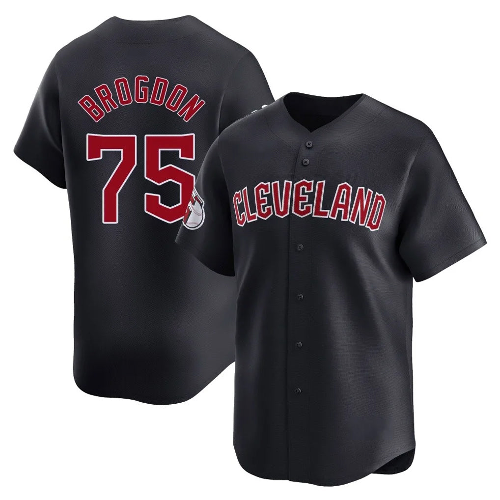 Trusc C.Guardians #75 Connor Brogdon Player Navy Limited Home Game Stitched Jerseys