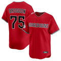 Trusc C.Guardians #75 Connor Brogdon Player Red Limited Home Stitched Jerseys