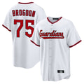 Trusc C.Guardians #75 Connor Brogdon Player White Game Home Stitched Jerseys