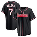 Trusc C.Guardians #7 George Valera Player Black Fashion Out Home Game Stitched Jerseys
