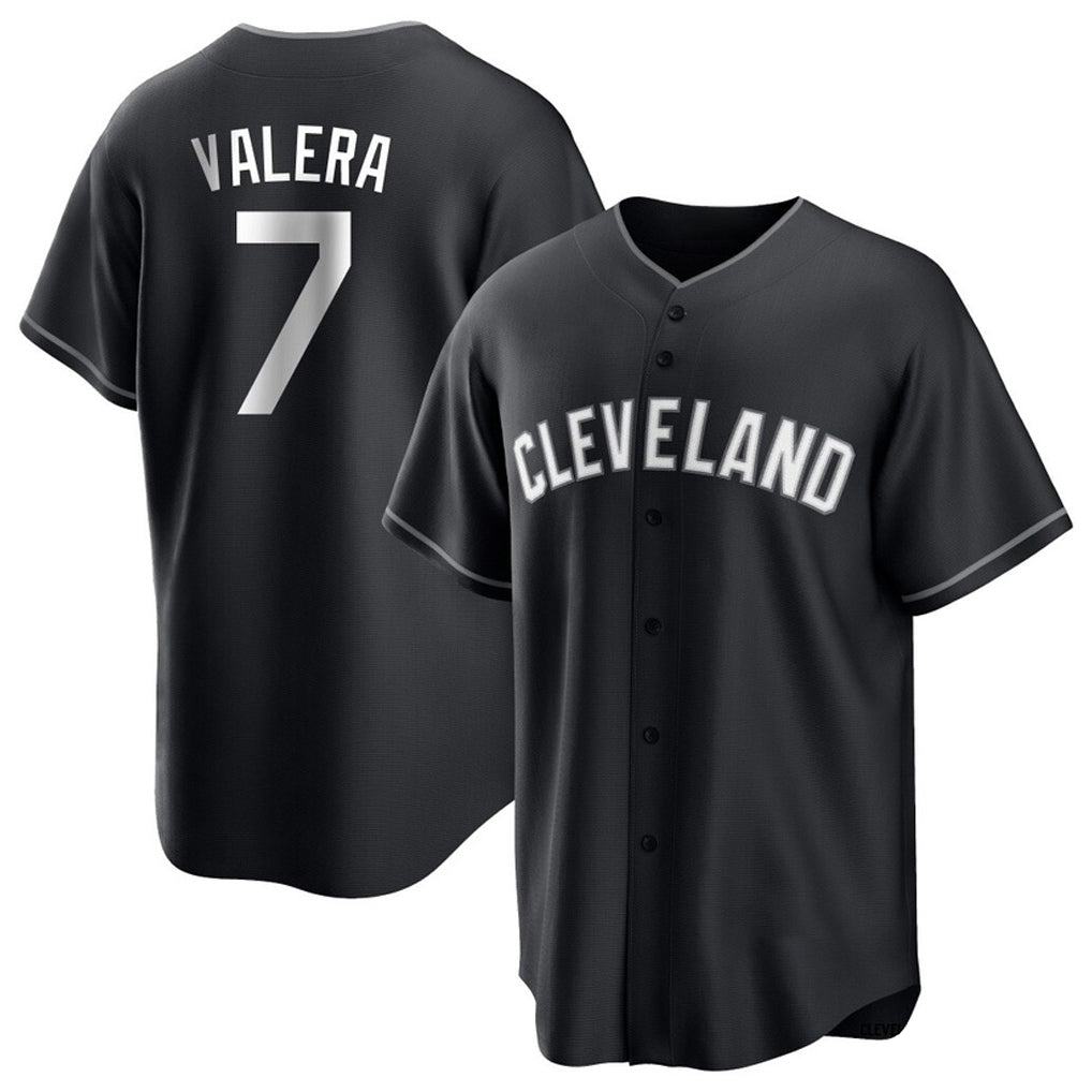 Trusc C.Guardians #7 George Valera Player Black Home Game Stitched Jerseys