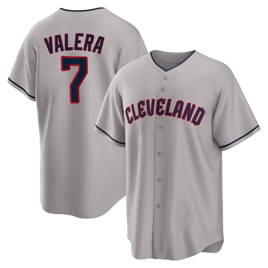 Trusc C.Guardians #7 George Valera Player Gray Game Home Stitched Jerseys