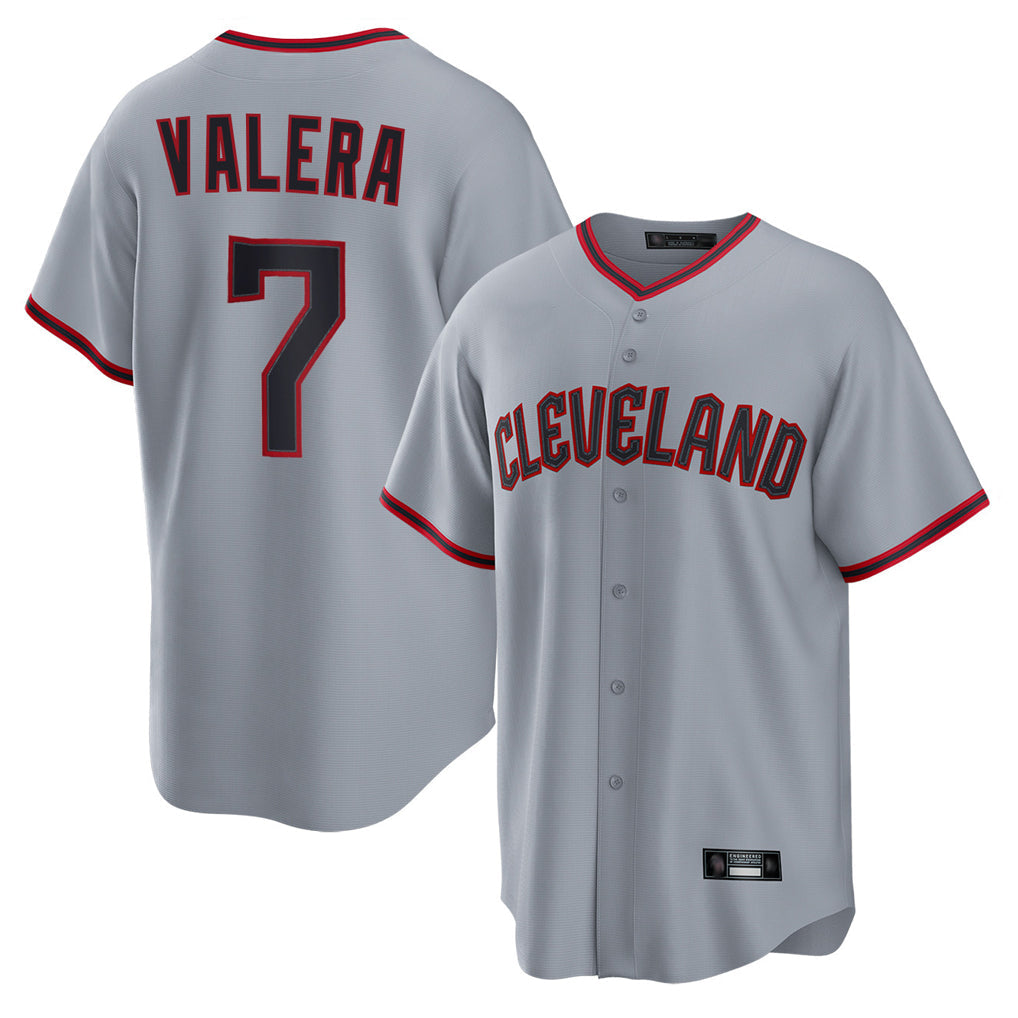 Trusc C.Guardians #7 George Valera Player Gray Home Game Stitched Jerseys