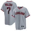 Trusc C.Guardians #7 George Valera Player Gray Home Game Stitched Jerseys