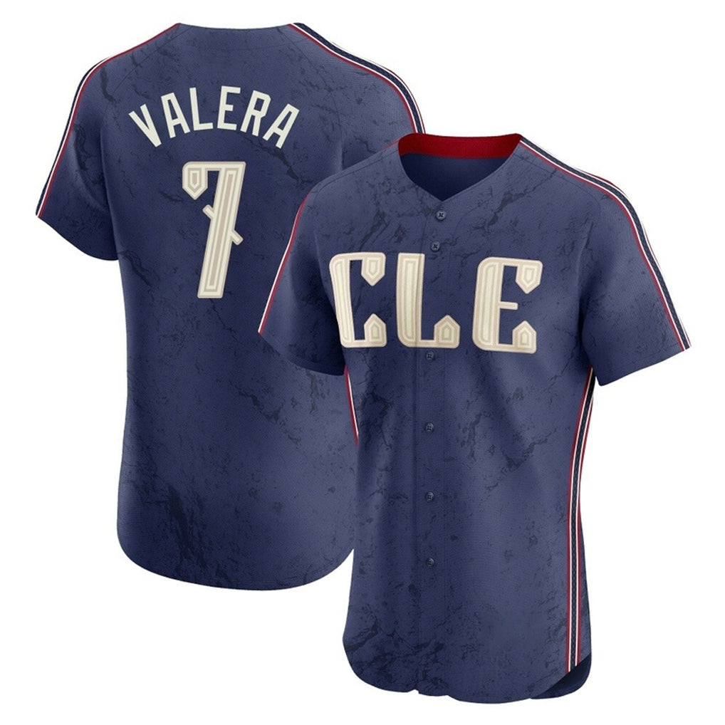Trusc C.Guardians #7 George Valera Player Navy City Connect Limited Elite Home Stitched Jerseys