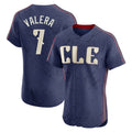 Trusc C.Guardians #7 George Valera Player Navy City Connect Limited Elite Home Stitched Jerseys