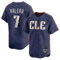 Trusc C.Guardians #7 George Valera Player Navy City Connect Limited Home Stitched Jerseys