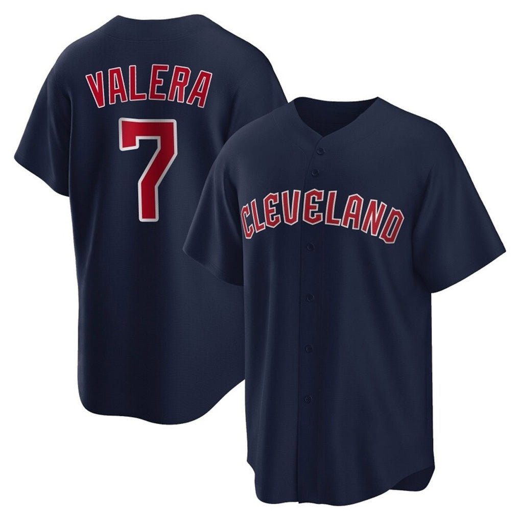 Trusc C.Guardians #7 George Valera Player Navy Game Home Stitched Jerseys