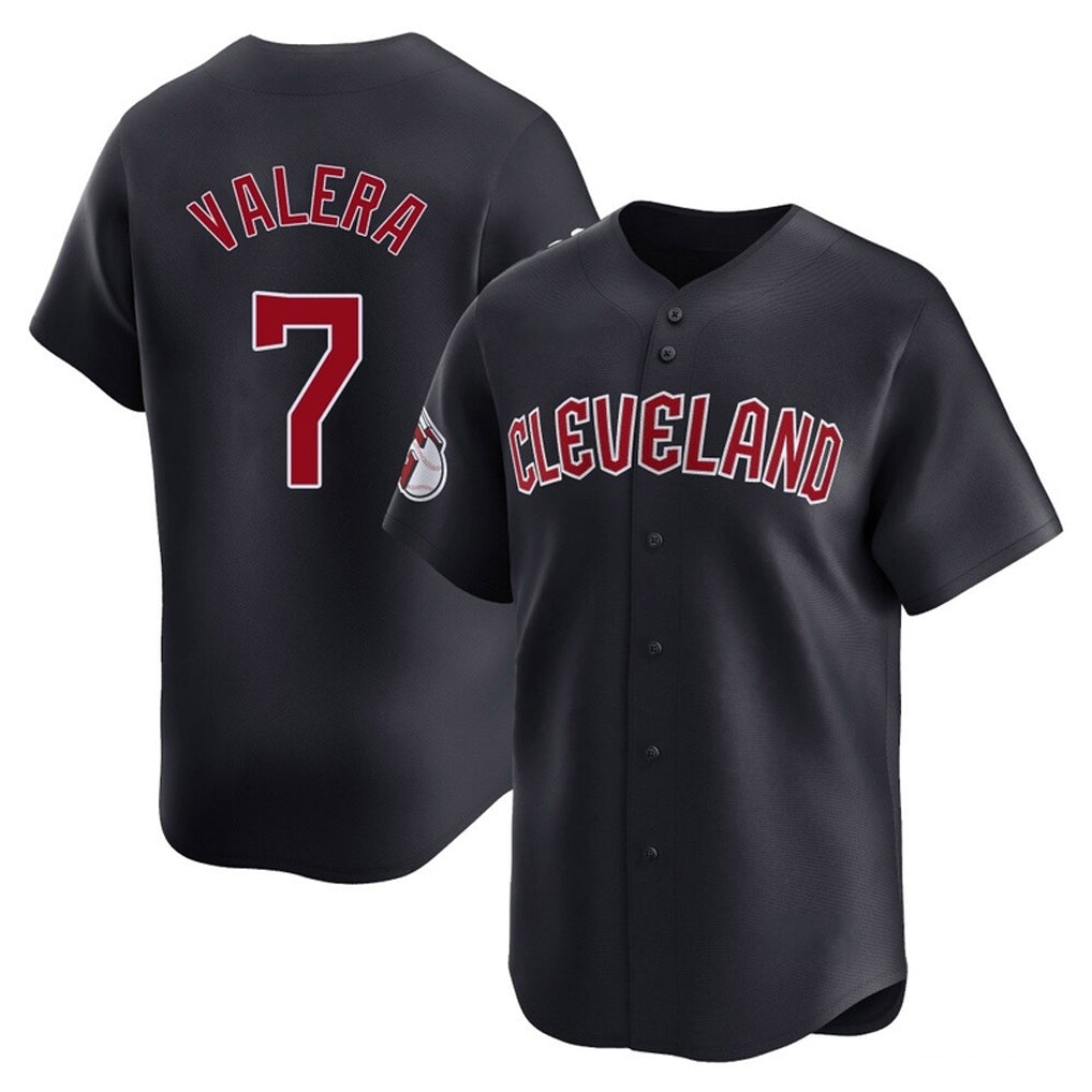 Trusc C.Guardians #7 George Valera Player Navy Limited Home Game Stitched Jerseys
