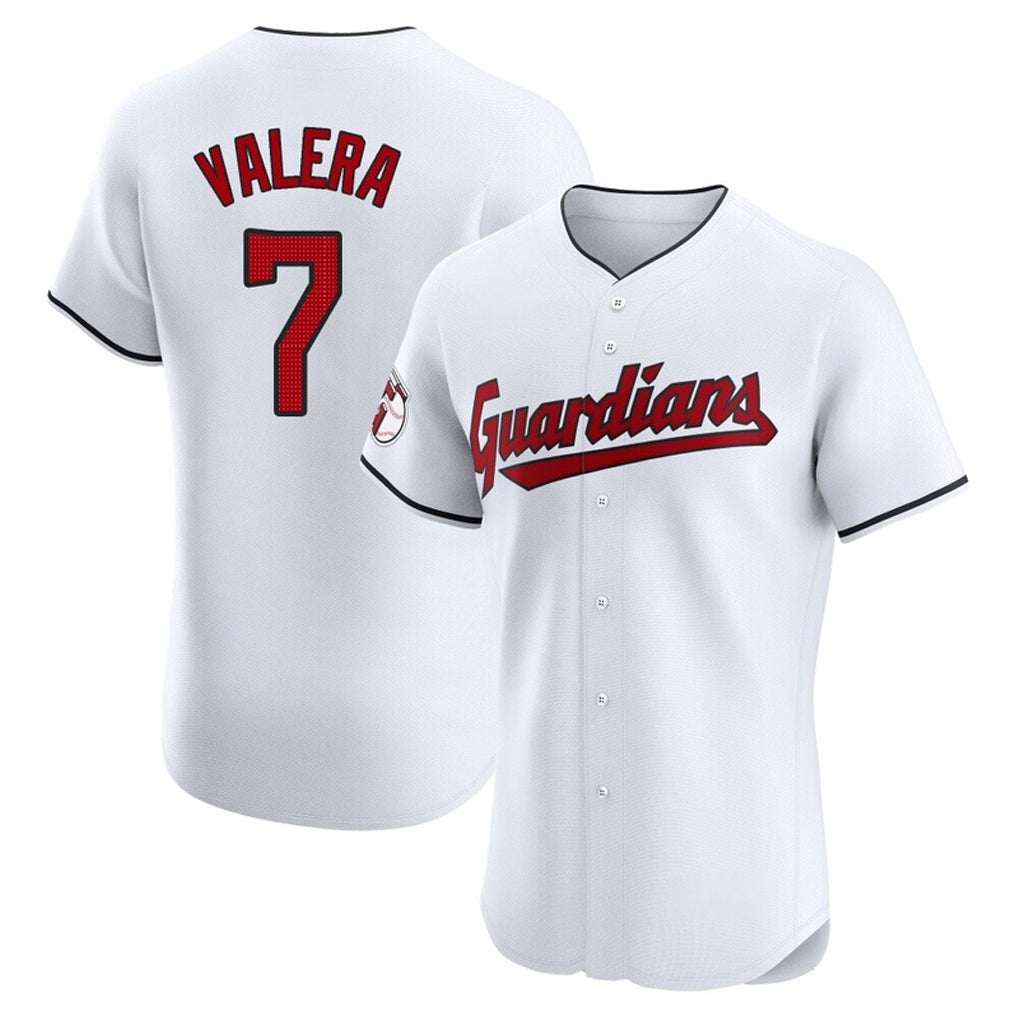 Trusc C.Guardians #7 George Valera Player White Limited Elite Home Stitched Jerseys