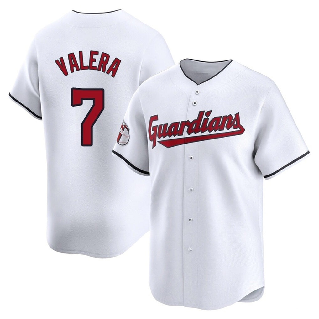Trusc C.Guardians #7 George Valera Player White Limited Home Stitched Jerseys