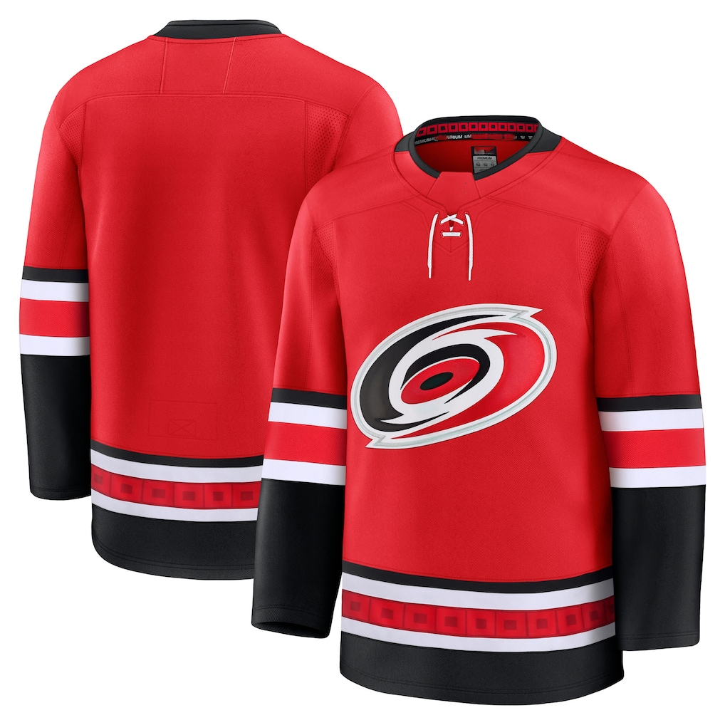 Trusc C.Hurricanes Red Alternate Premium Stitched Jerseys