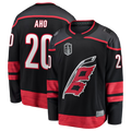 Trusc C.Hurricanes #26 Sebastian Aho Black 2026 Stanley Cup Final Home Breakaway Stitched Jerseys