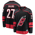Trusc C.Hurricanes #27 Nikolaj Ehlers Black Home Breakaway Stitched Jerseys