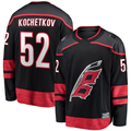 Trusc C.Hurricanes #52 Pyotr Kochetkov Black Home Premier Breakaway Player Stitched Jerseys