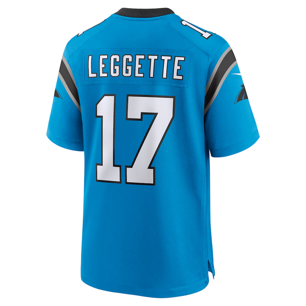 Trusc C.Panthers #17 Xavier Legette Blue Alternate Game Stitched Jerseys