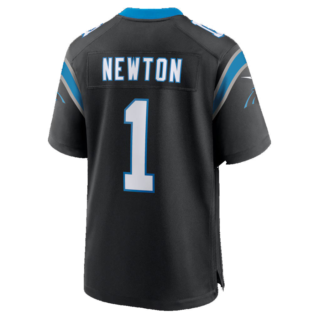 Trusc C.Panthers #1 Cam Newton Black Team Retired Game Stitched Jerseys