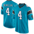 Trusc C.Panthers #4 Tetairoa McMillan Player Blue Game Stitched Jerseys