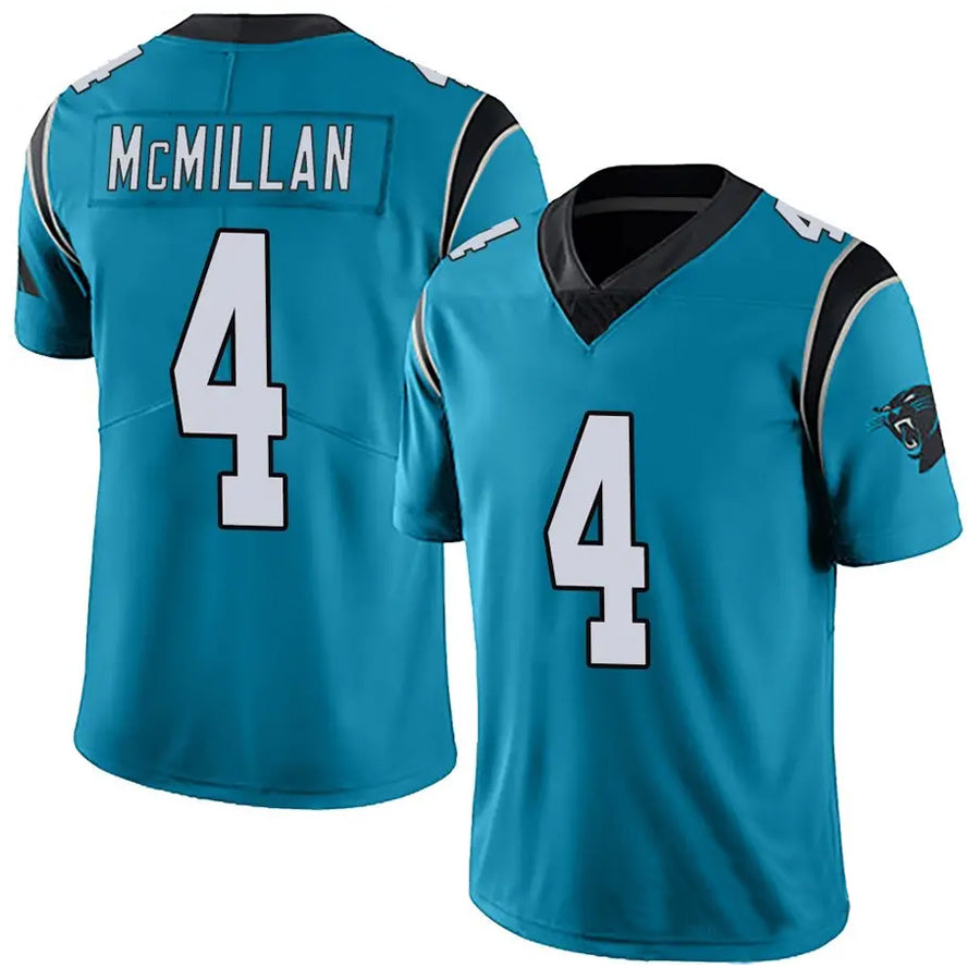 Trusc C.Panthers #4 Tetairoa McMillan Player Blue Limited Vapor Untouchable Stitched Jerseys