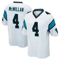 Trusc C.Panthers #4 Tetairoa McMillan Player White Game Stitched Jerseys