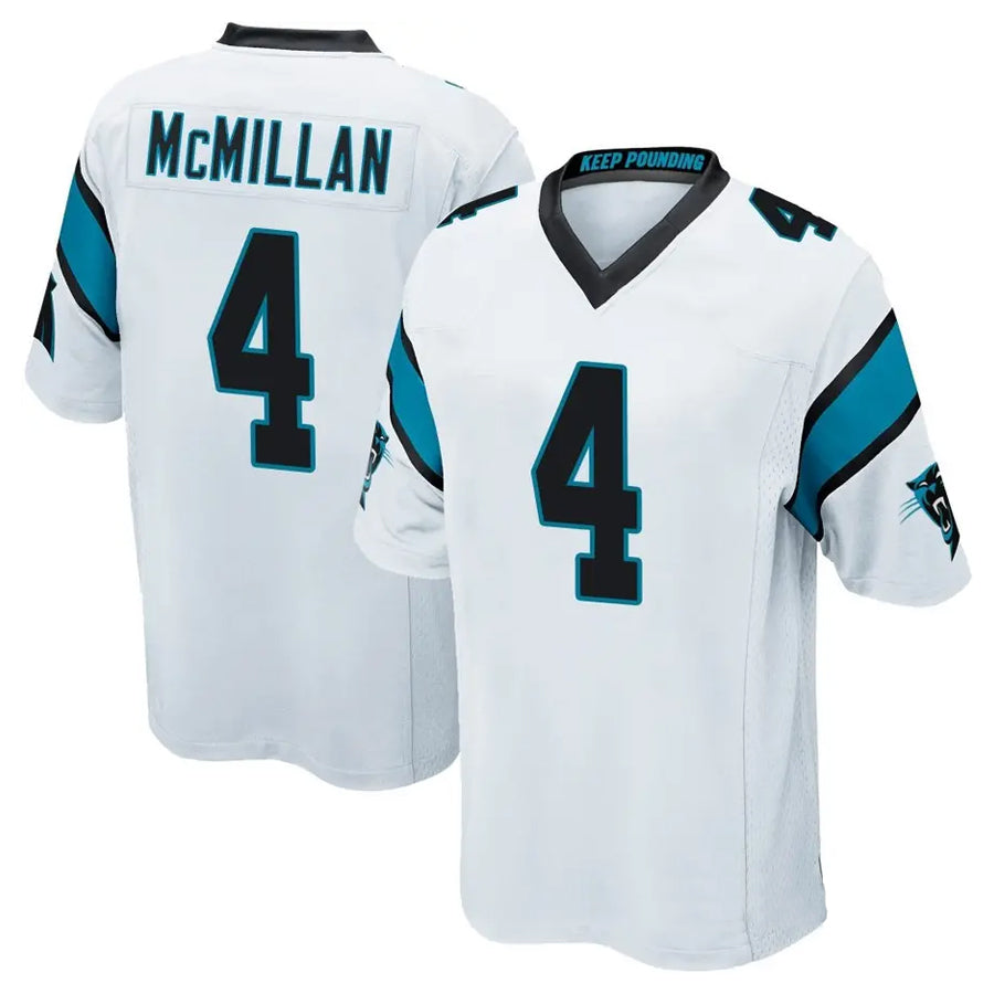 Trusc C.Panthers #4 Tetairoa McMillan Player White Game Stitched Jerseys