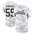 Trusc C.Panthers #59 Luke Kuechly Player Salute to Service Hoodies & T-Shirts Stitched Jerseys