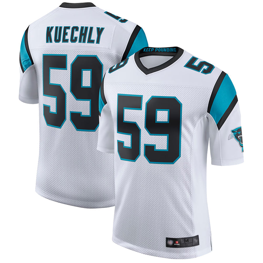 Trusc C.Panthers #59 Luke Kuechly Player White Classic Limited Stitched Jerseys
