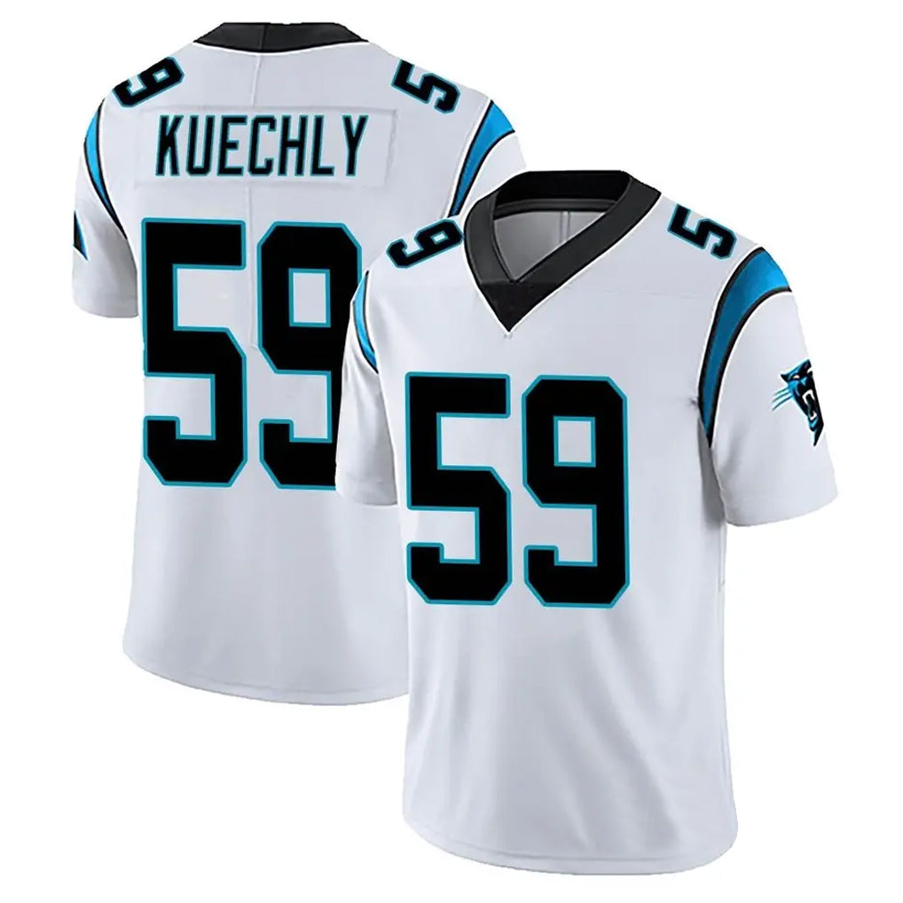 Trusc C.Panthers #59 Luke Kuechly Player White Vapor Limited Stitched Jerseys