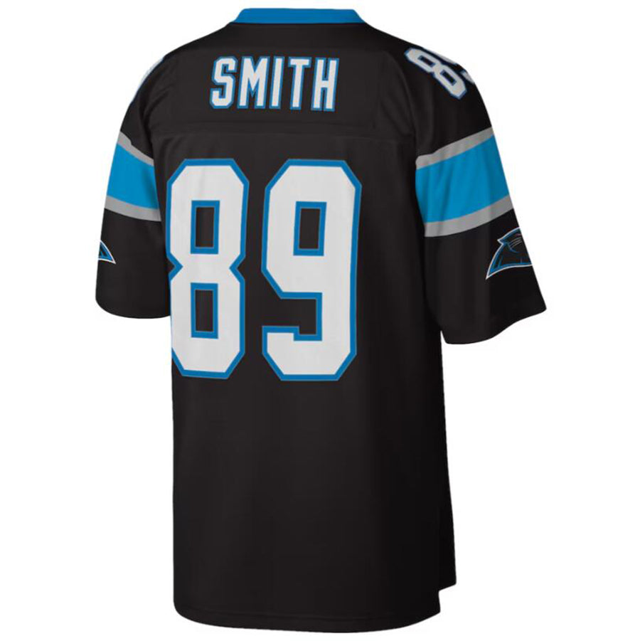 Trusc C.Panthers #89 Steve Smith Black Legacy Replica Jersey American Stitched Jersey