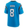 Trusc C.Panthers #8 Jaycee Horn Blue Alternate Game Stitched Jerseys