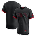 Trusc C.Reds Black City Connect Limited Elite Home Blank Player Stitched Jerseys