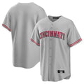 Trusc C.Reds Gray Home Game Blank Player Stitched Jerseys