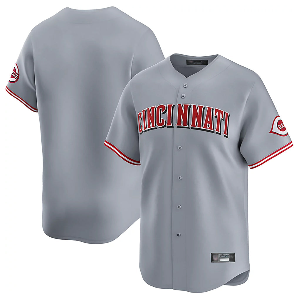 Trusc C.Reds Gray Home Limited Blank Player Stitched Jerseys
