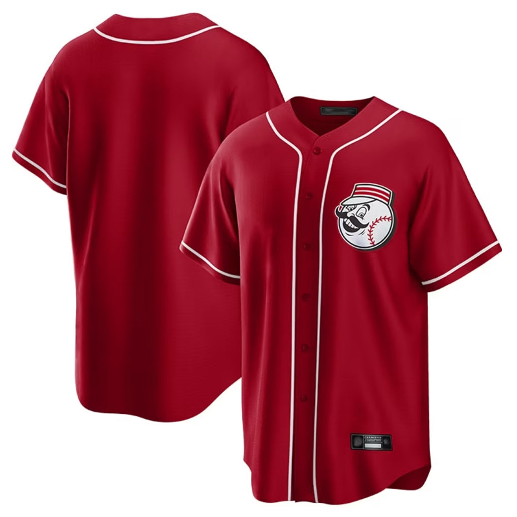 Trusc C.Reds Red Home Game Blank Player Stitched Jerseys