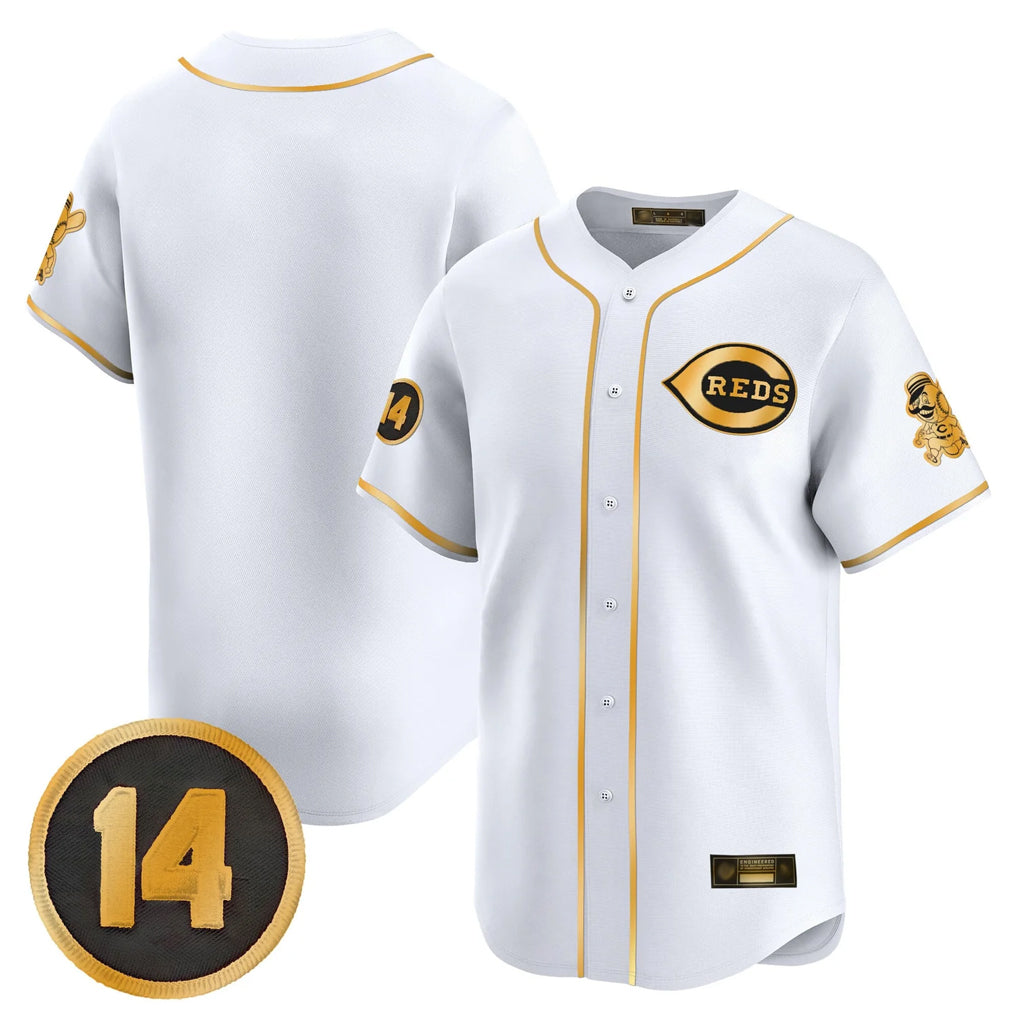 Trusc C.Reds White-Gold Vapor Premier Limited Home Blank Player Stitched Jerseys