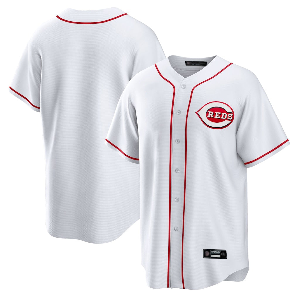 Trusc C.Reds White Game Home Blank Player Stitched Jerseys