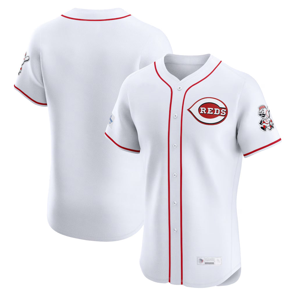 Trusc C.Reds White Limited Elite Home Blank Player Stitched Jerseys