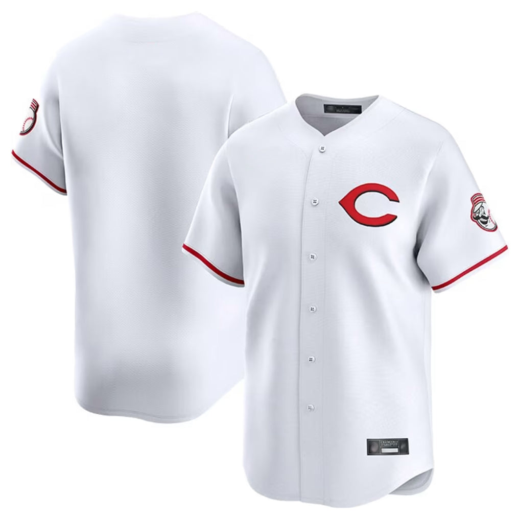 Trusc C.Reds White Limited Home Blank Player Stitched Jerseys