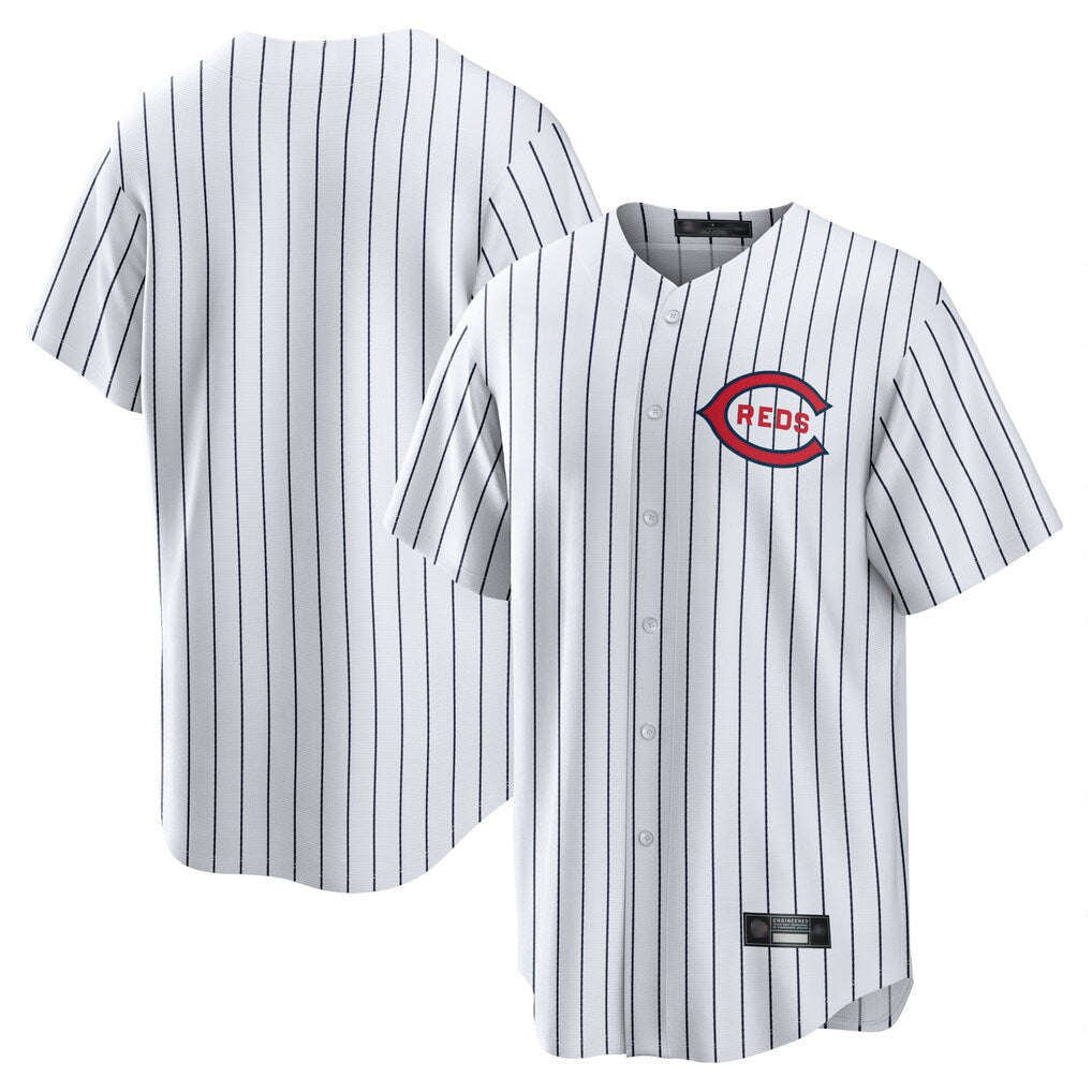 Trusc C.Reds White Stripe Field of Dreams Game Home Blank Player Stitched Jerseys