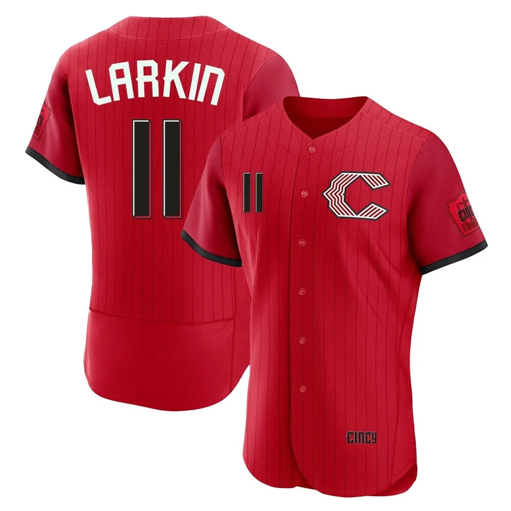 Trusc C.Reds #11 Barry Larkin Player Red 2026 City Connect Limited Elite Home Stitched Jerseys